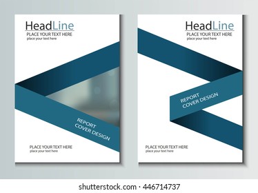 Leaflet Brochure Flyer template A4 size design, book cover layout design, Abstract presentation templates