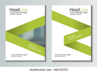Leaflet Brochure Flyer template A4 size design, book cover layout design, Abstract presentation templates