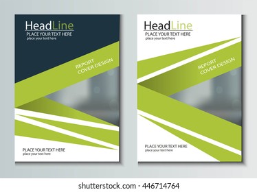 Leaflet Brochure Flyer template A4 size design, book cover layout design, Abstract presentation templates