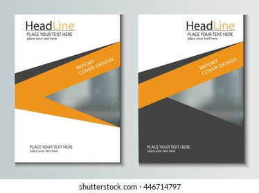 Leaflet Brochure Flyer template A4 size design, book cover layout design, Abstract presentation templates