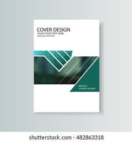 Leaflet Brochure Flyer template A4 size design, book cover layout design, Abstract presentation templates
