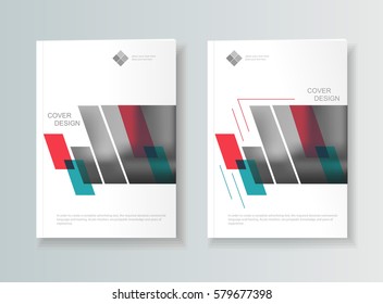 Leaflet Brochure Flyer template A4 size design, book cover layout design, Abstract presentation templates