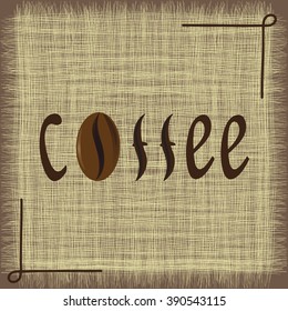 leaflet coffee shop, coffee Cup in vector EPS