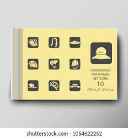 Leaflet cover presentation abstract geometric background. Album for painting with shadow