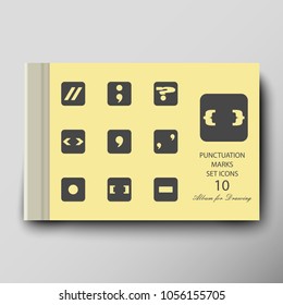 Leaflet cover presentation abstract geometric background. Album for painting with shadow
