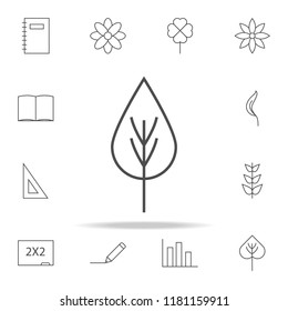 leaflet icon. web icons universal set for web and mobile