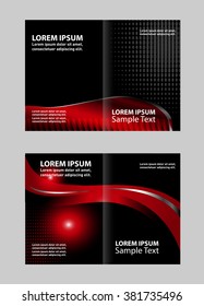 Leaflet template design 