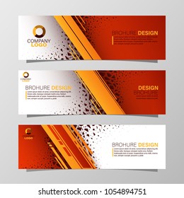 Leaflets 3 fold Template.Vector illustration.Can be used for presentation, flyer and leaflet, brochure, corporate report, marketing, advertising, annual report, banne.