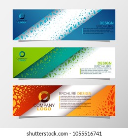 Leaflets 3 fold Template.Vector illustration.Can be used for presentation, flyer and leaflet, brochure, corporate report, marketing, advertising, annual report, banne.