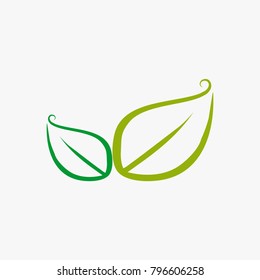 Leaf,plant,logo,ecology,people,wellness,green,leaves,nature symbol icon set of vector designs. Health Logo and vector Template for business.