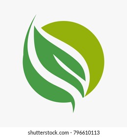 Leaf,plant,logo,ecology,people,wellness,green,leaves,nature symbol icon set of vector designs. Health Logo and vector Template for business.