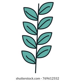 leafs crown isolated icon