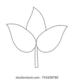 leafs decoratives isolated icon