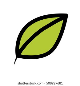 leafs ecology symbol isolated icon vector illustration design