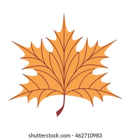 leafs floral nature icon vector isolated graphic