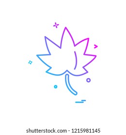 Leafs icon design vector