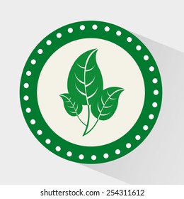 leafs icon design, vector illustration eps10 graphic 