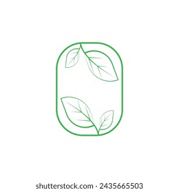 leaf's logo icon vector illustration template design