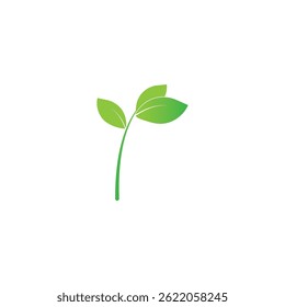 leaf's logo icon vector illustration template design