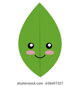 leafs plant character ecology icon