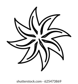 leafs plant decorative icon