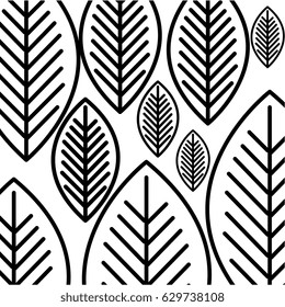 leafs plant decorative icon