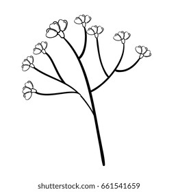 leafs plant decorative icon