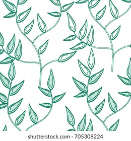 leafs plant decorative icon