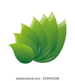 leafs plant ecology icon