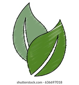 leafs plant ecology icon