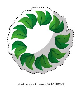 leafs plant natural icon