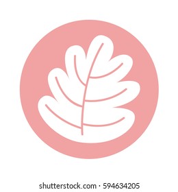 leafs plant natural icon