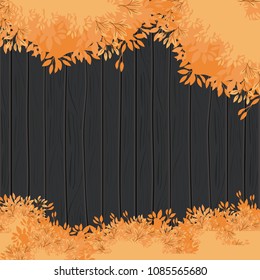 leafs plant pattern background