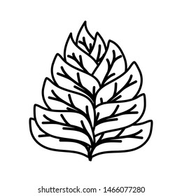 leafs plants garden nature icon