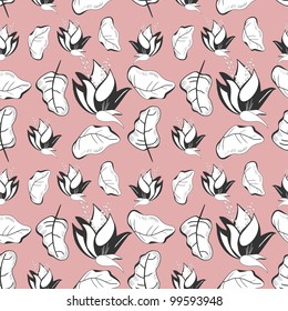 Leafs - seamless pattern