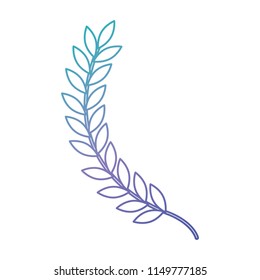 leafs spike decorative icon