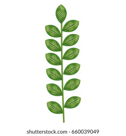 leafs wreath decorative icon