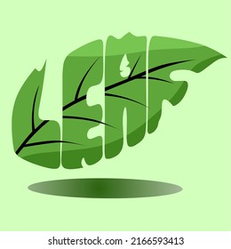 leaf-shaped sentences for children's learning