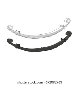 leafspring autopart car vector vehicle suspension leaf spring automotive