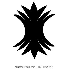 leafy art deign illustration vector