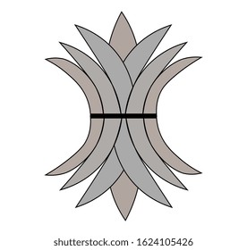 leafy art deign illustration vector