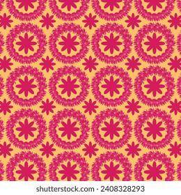 Leafy Fantasy: Seamless Decorative Designs