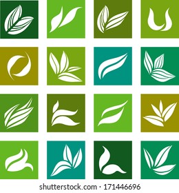 Leafy icons