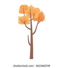 Blattpflanze botanische einzelne Ikone Vektorgrafik