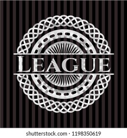 League silvery emblem