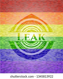 Leak lgbt colors emblem 