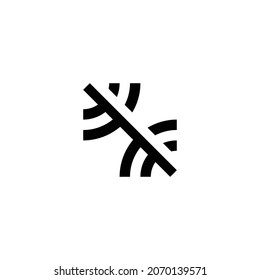 leak remove Icon. Flat style design isolated on white background. Vector illustration