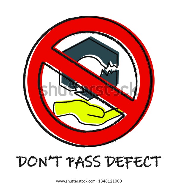lean manufacturing icon, golden rules, quality concept. Vector ...