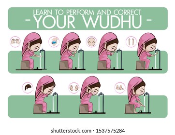 Lean to  perform and correct your Wudhu.