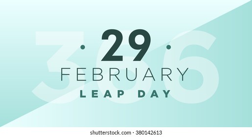 1,162 Leap year Stock Vectors, Images & Vector Art | Shutterstock